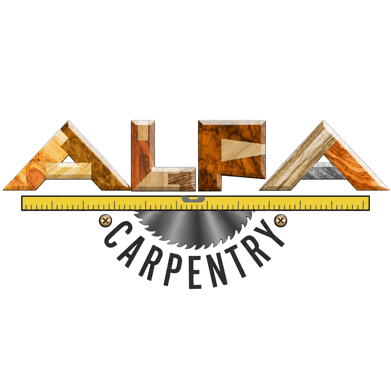 alfa carpentry logo upscaled